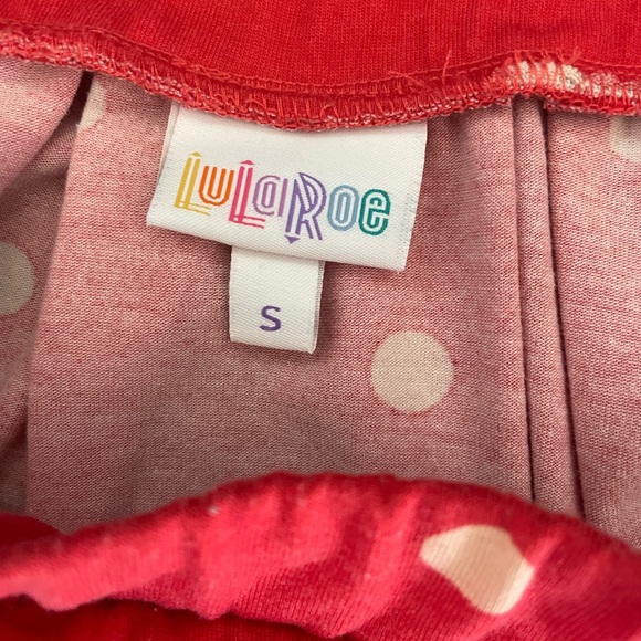 LulaRoe polka dot skirt with pockets - Picture 4 of 4